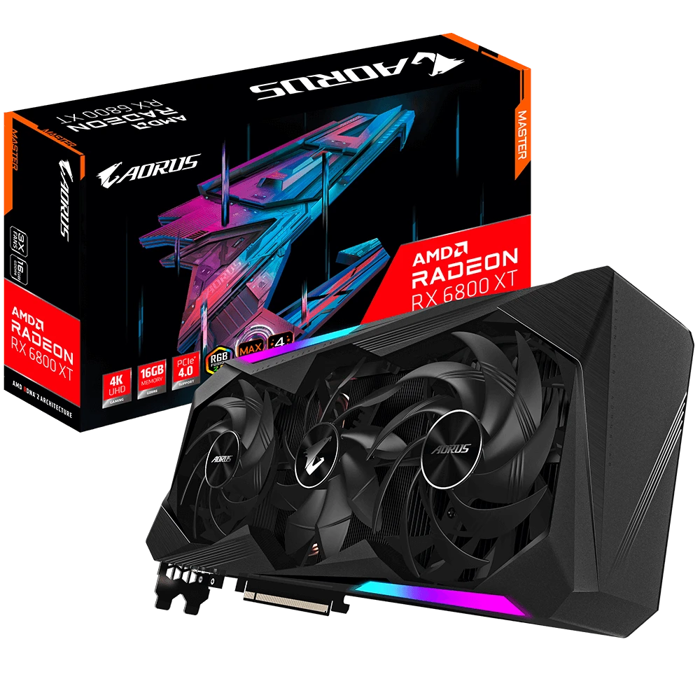 Gigabyte AORUS Radeon RX 6800 XT MASTER 16G